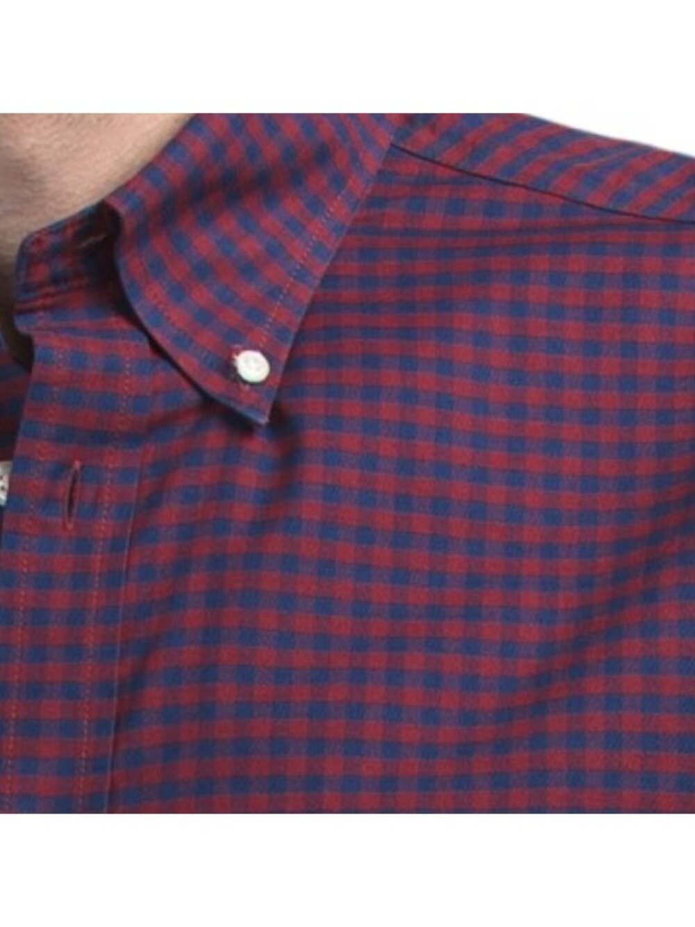 BROOKS BROTHERS Oxford Long Sleeve Fall Pattern Regular Shirt - Picture 3 of 3